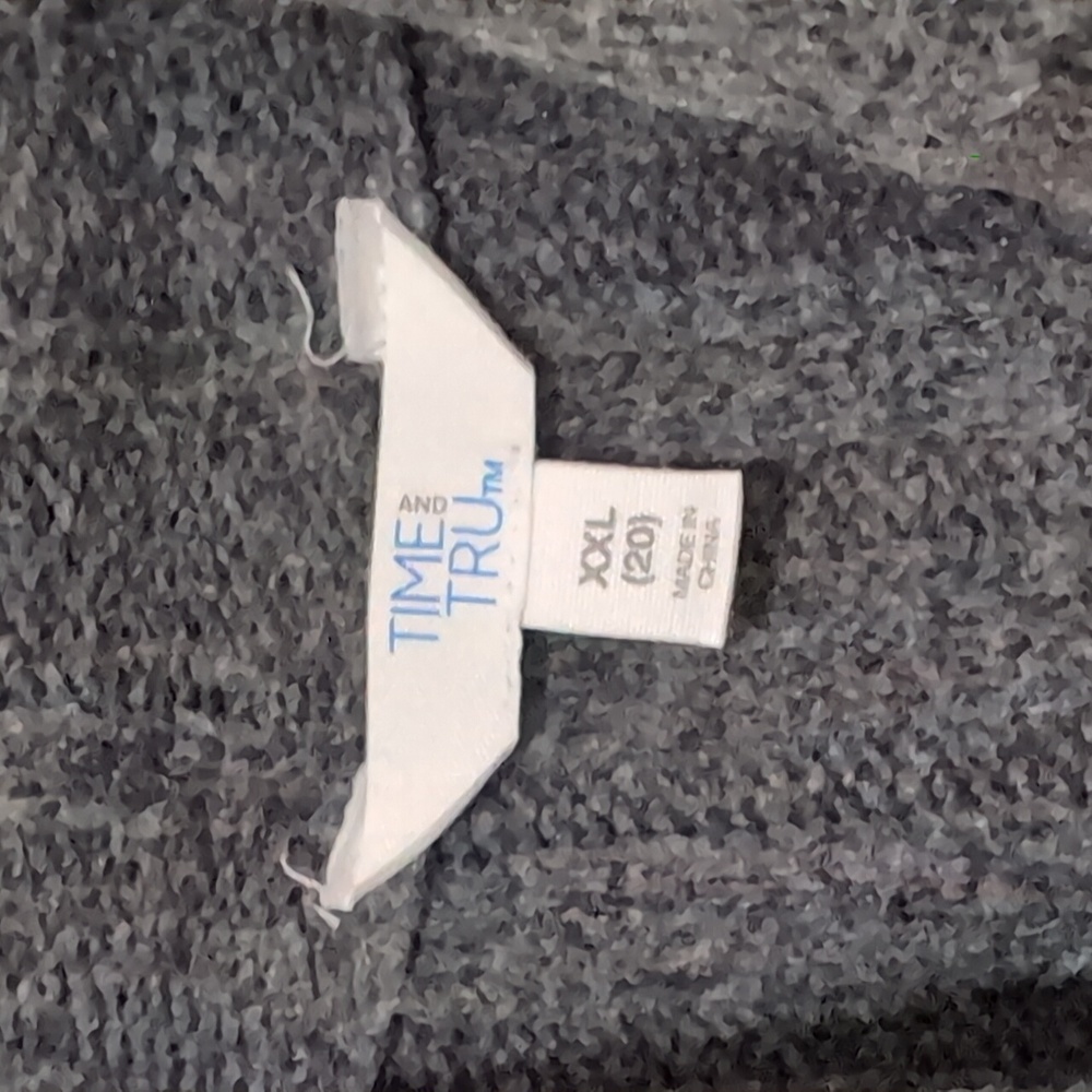 Time And Tru Colorblock Ribbed Sweater - Picture 2 of 2